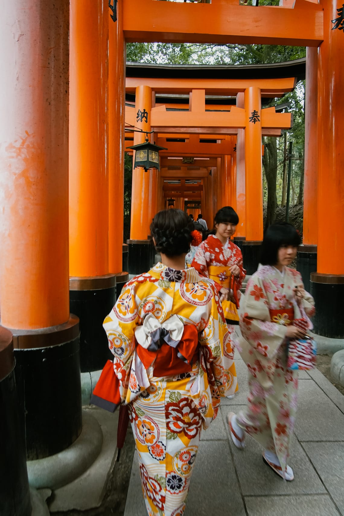 Tourists of Fushimi-Inari