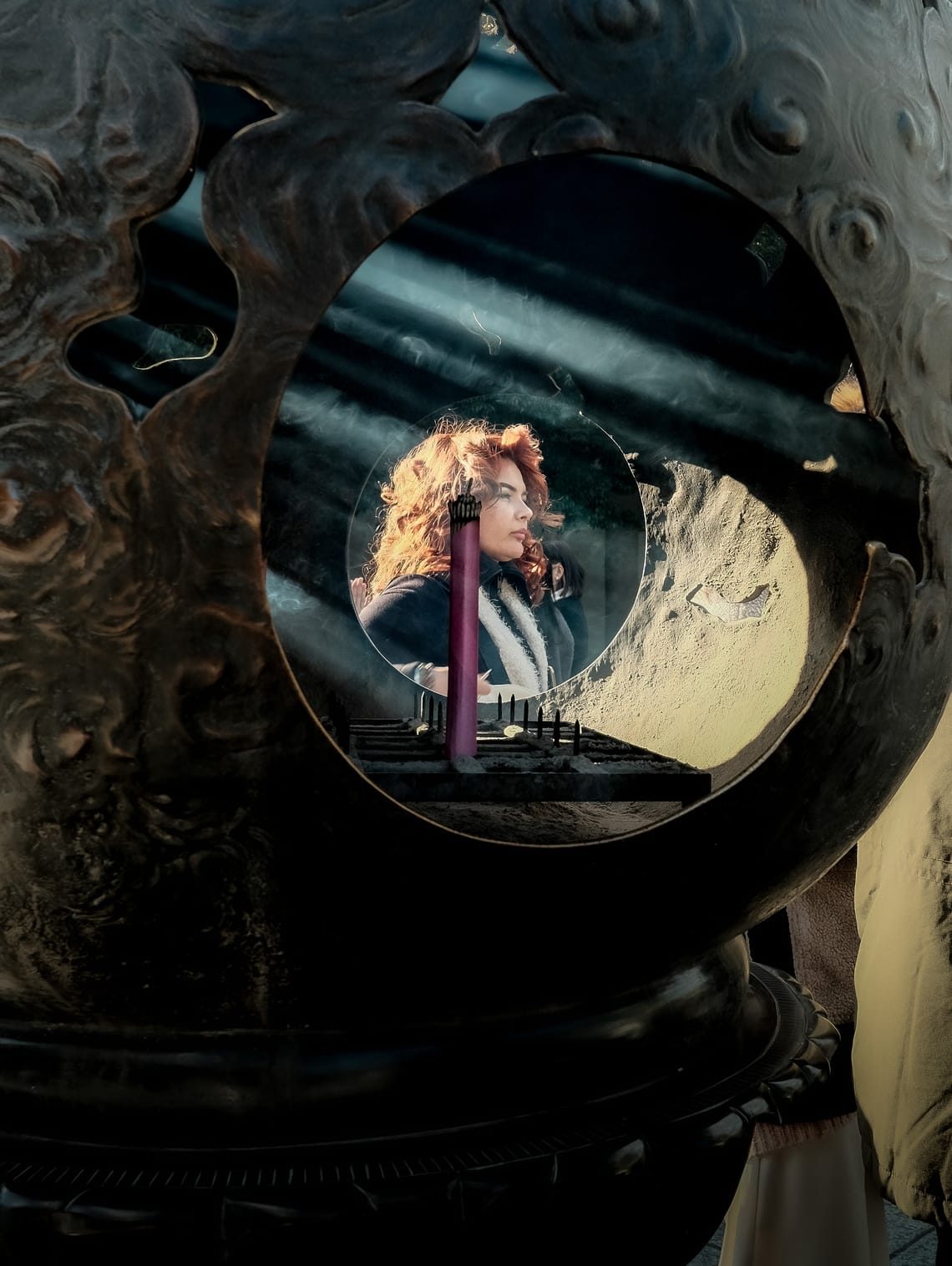 Sometimes, a small opening is enough to reveal a different perspective.