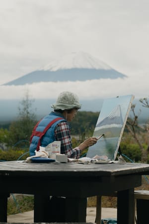 Painting The Wonderful Mt. Fuji